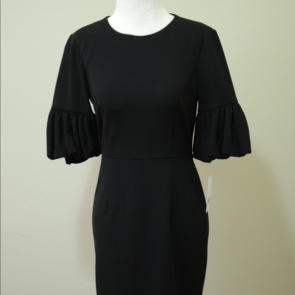 💥Donna Morgan Crepe Sheath Dress💥 - Picture 1 of 8